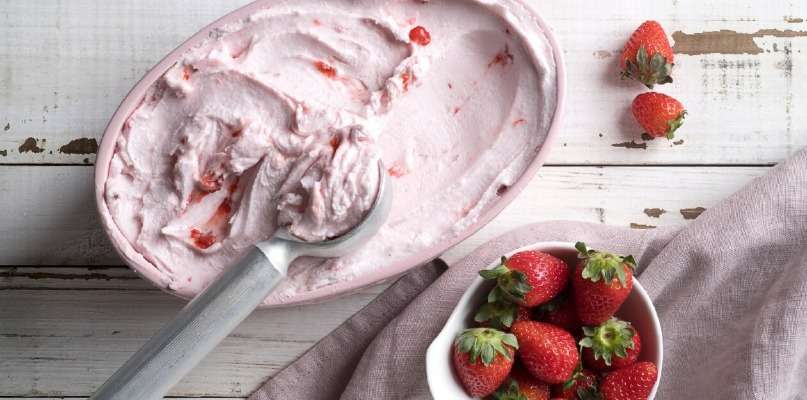 Recette parfait glacé à la fraise